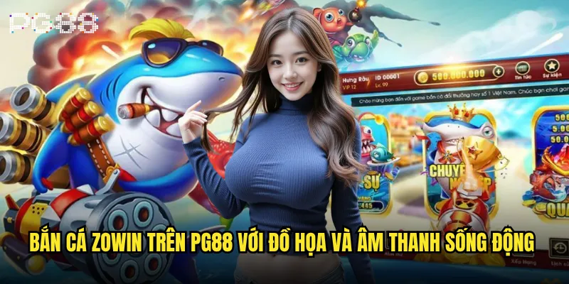 Bắn cá Zowin là gì và tại sao lại nổi tiếng tại pg88? 3 Bắn cá Zowin trên pg88 với đồ họa và âm thanh sống động